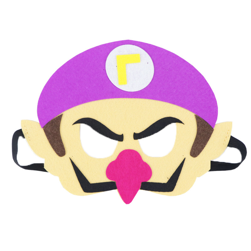 Va Luigi les yeux bandés