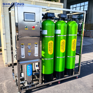 Maquinaria Industrial para Tratamiento de Agua de 1000 LPH, Sistema de Filtro de Agua por Ósmosis Inversa FRP 4040 para Agua Potable - Product Image 2