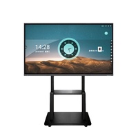 Table numérique MWE en stock aux États-Unis/En Europe, 55/65/75/85 pouces, tableau blanc interactif tactile à 20 points, Android Windows, conférence, éducation