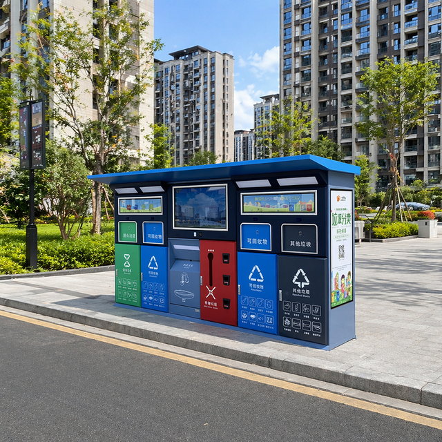 Urban Recycling Resource Equipment Garbage Classification and Recycling Equipment Intelligent Trash Can