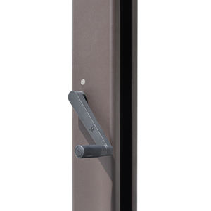 Soleil de jardin robuste vente en gros énergie solaire publicité personnalisée grand patio en porte-à-faux <span class=keywords><strong>motorisé</strong></span> léger <span class=keywords><strong>parasol</strong></span> d'extérieur - Product Image 5