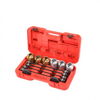 Kit de réparation et d'installation de système de direction universel, 26 pièces, outil de douille, outil de démontage de douille, acier à haute teneur en carbone, économie d'énergie, soufflage