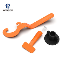 Vente en gros d'outils en céramique, système de nivellement d'espacement de sol, carreaux en plastique, système d'espacement de cales