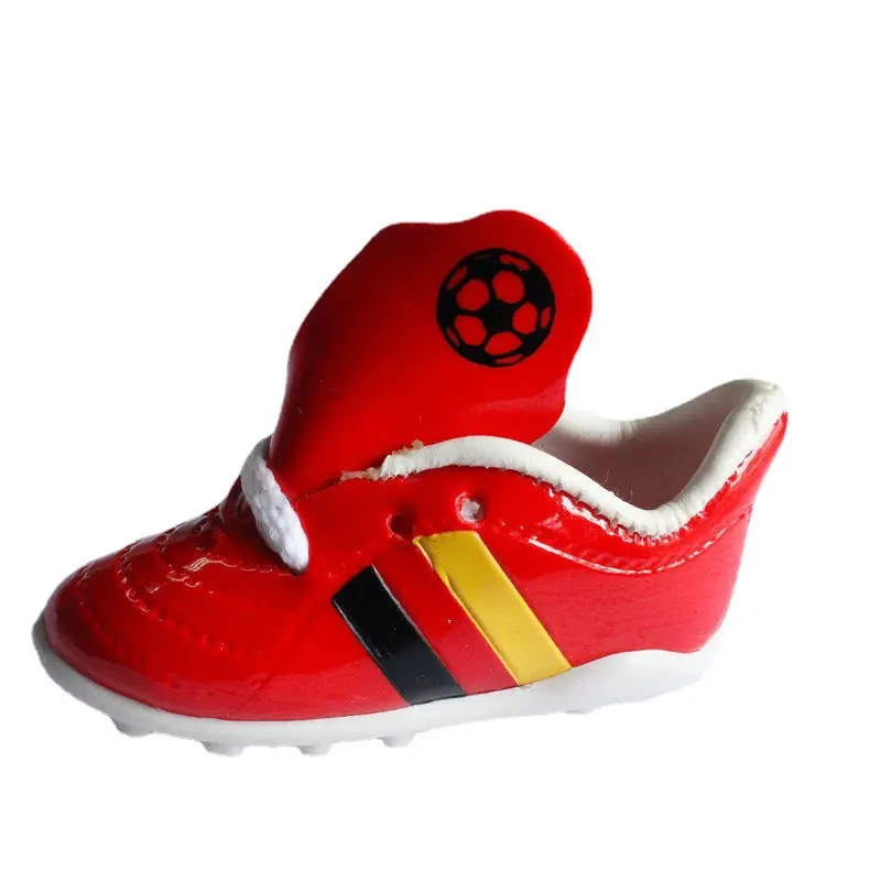 Brasil futebol mini futebol sapatos chaveiro PVC futebol sapatos chaveiro 3d sapato chaveiros logotipo personalizado brinde promocional