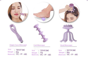 Juego de Herramientas de Acupresión y Reflexología para Cabeza, Dedos y Pies - Product Image 5