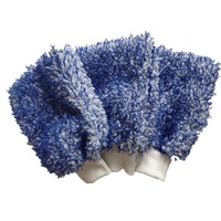 Gant de lavage de voiture en microfibre épaisse et pelucheuse, imperméable et sans peluches, pour le polissage et le cirage des voitures
