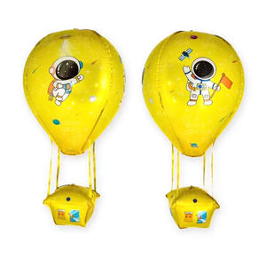 Globos de aire caliente 4D con forma de <span class=keywords><strong>globo</strong></span>, globos de aluminio con dibujos animados para <span class=keywords><strong>transporte</strong></span>, suministros de fiesta, precio directo de fábrica - Product Image 3