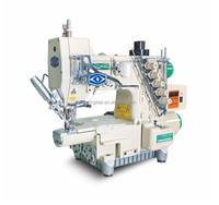 Machine à coudre industrielle ShingRay FW-720-TC FW-720-TB à point interlock haute vitesse à cylindre compact pour cols et poignets