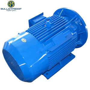 Motor de Inducción de CA de Jaula de Ardilla Trifásico de 4 Polos y 10 kW de Bajo Mantenimiento, Bobinado de Cobre, Eficiencia IE2, Modelo YE2, Larga Vida Útil - Product Image 2