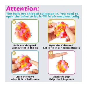 ของเล่นบีบคลายเครียดซิลิโคน TPE POPIT รุ่นพิเศษ แสงไฟในตัว ของขวัญปาร์ตี้ ของเล่นบีบสนุกๆ ปรับแต่งได้ ของขวัญเสริมประสาทสัมผัส - Product Image 2