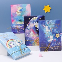 Couverture en cuir de chat mignon de dessin animé, cadeaux pour enfants, carnet de notes kawaii, Promotion 32k