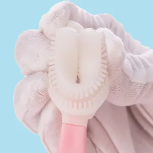 Großhandel baby zahn paste zahnbürste-Popotan Serie Grad ultra feine Borsten Soft Touch hoch effiziente Plaque Entferner Baby weniger Zahnpasta Smart Zahnbürste