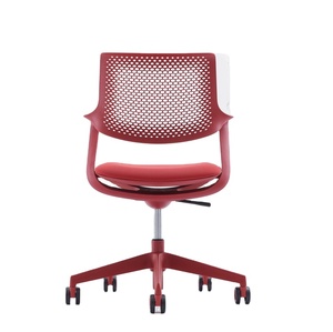 Silla de plástico hecha en China Diseño alemán moderno Sillas Rojas negras clásicas - Product Image 2
