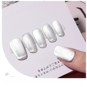 ยาทาเล็บเจลแมวเหมียว 4 สี สีขาวพอร์ซเลนความหนาแน่นสูง แห้งเร็ว เสริมความแข็งแรง - Product Image 6