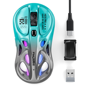 <span class=keywords><strong>Souris</strong></span> sans fil ultra-légère pour le jeu Esports Design ergonomique creux pour <span class=keywords><strong>Bluetooth</strong></span> Trois modes USB Compatible ordinateur portable PC - Product Image 1