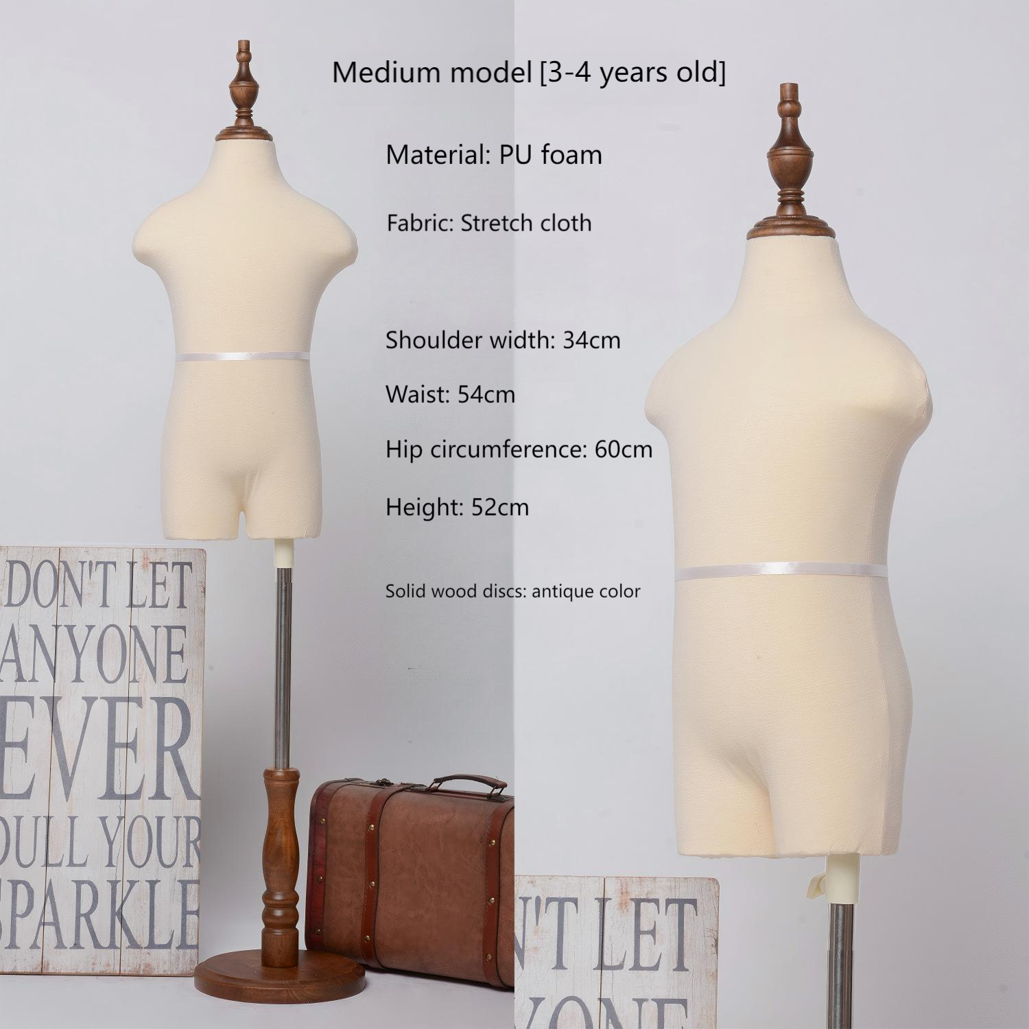 Color madera antigua + tapa corona + mediana