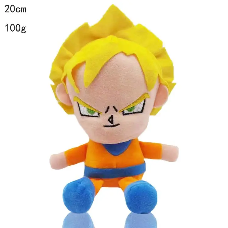 8 "lindo Dragonball barato juguete de peluche superventas personaje de Anime figura de dibujos animados muñecos de peluche juguetes para niños