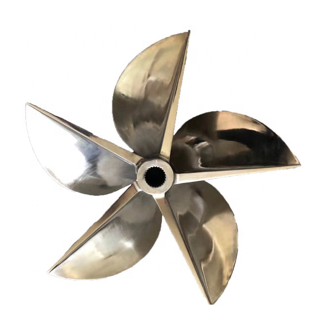 High Speed Stainless Steel Outboard Racing Marine boat Propeller