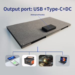 China 45Watt 16V faltbares mono kristallines <span class=keywords><strong>Solar</strong></span> <span class=keywords><strong>panel</strong></span> Günstiger Preis RV Off-Grid Camping Aufladen Hochwertiges <span class=keywords><strong>Solar</strong></span> <span class=keywords><strong>panel</strong></span> - Product Image 2