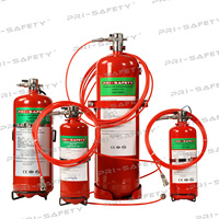 Système d'extinction d'incendie Pri-Safety Clean Gas Novec1230 FK-5112 FM200 Hfc 227ea pour armoires électriques, provenant de l'usine