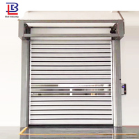Portas de Levantamento de Alumínio de Alta Eficiência e Durabilidade, Estilo Chinês Moderno, Porta de Rolagem Turbo Rápida