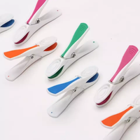 Pinces à vêtements en plastique coupe-vent antidérapantes pour accrocher des vêtements serviettes chaussettes chemises artisanat Snack Food pince à linge