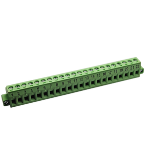 BLOQUE DE TERMINALES, ENCHUFABLE, W Cabezales SCR, Enchufes y Enchufes, 1/2/ - Product Image 3