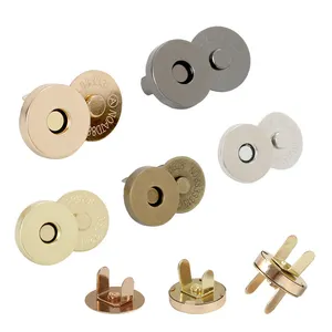 Metal Magnetic Clasps Snaps Buttons For Purses Handbag Craft