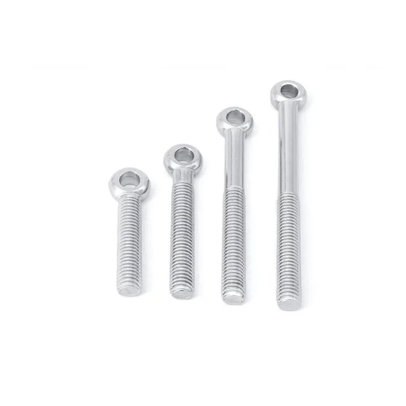 M5 M6 M8 M10 kích thước tùy chỉnh nhôm 6061 7075 Anodized đầy đủ chủ đề mắt Bolt din444