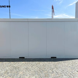 Maison conteneur préfabriquée modifiée et extensible en acier Corten de 20 pieds, résidence temporaire détachable - Product Image 3