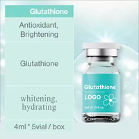 Sérum Visage au Glutathion à Livraison Rapide, Correcteur de Taches Brunes, Infusion Éclatante pour SPA et Usage Domestique, Marque Privée