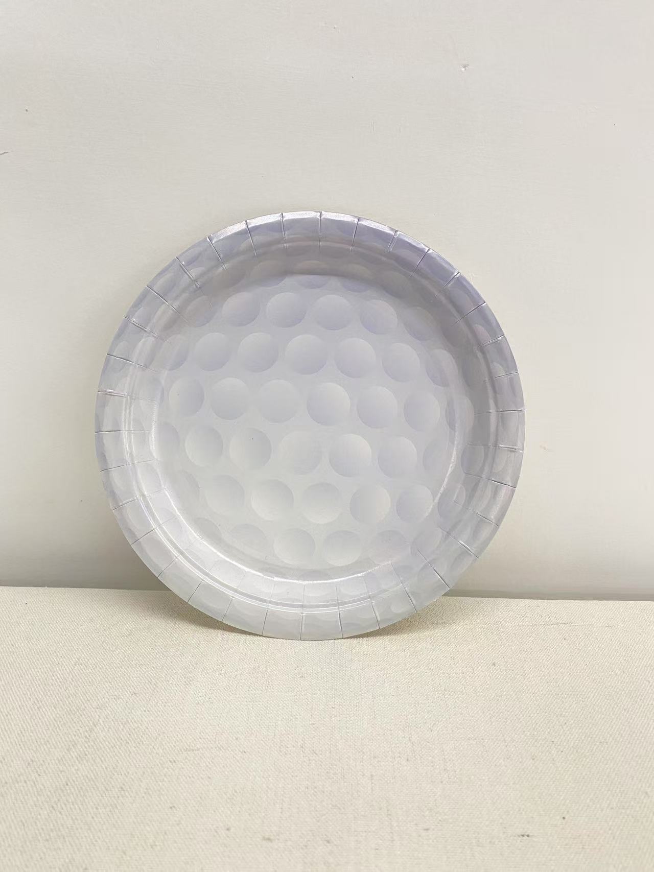 Blanco 7 pulgadas * 8 piezas