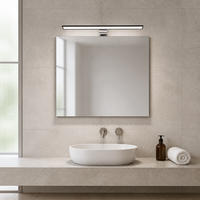 Miroir lumineux LED en aluminium