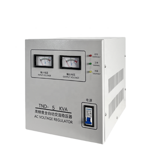 เครื่องควบคุมแรงดันไฟฟ้าอัตโนมัติ TND 5kVA 5000VA 110V 220V สำหรับใช้ในบ้านและสำนักงาน TND-5KVA ช่วงแรงดันไฟฟ้าเข้ากว้าง ทำงานได้อย่างมีประสิทธิภาพ - Product Image 3