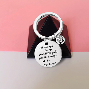 <span class=keywords><strong>Porte</strong></span>-<span class=keywords><strong>clés</strong></span> <span class=keywords><strong>personnalisé</strong></span> en acier inoxydable gravé au laser avec logo <span class=keywords><strong>personnalisé</strong></span> pour <span class=keywords><strong>papa</strong></span> et maman - Product Image 5