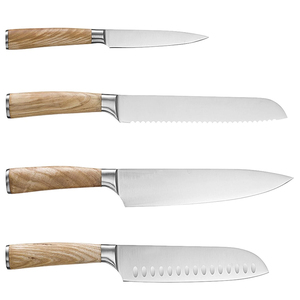 Meilleur fournisseur, prix d'usine, ensemble de couteaux de chef en acier inoxydable, couteau durable pour la cuisine et la préparation des aliments, ensemble de couteaux de cuisine de haute qualité - Product Image 5