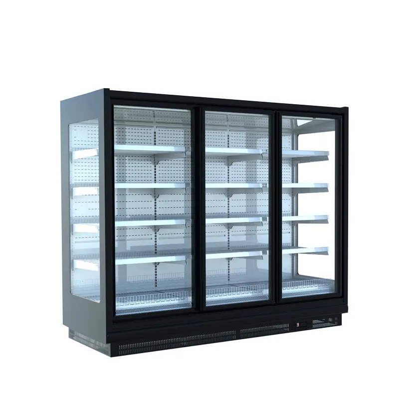 Commercial refrigerator shelves for beverage,supermarket refrigerator for fruit and vegetable and deep freezer price