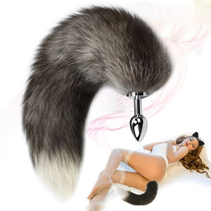 Colas de Animales Románticas para Cosplay y Tapones Anales Metálicos, Juguetes Divertidos, Juegos para Adultos, Tapones Anales para Principiantes - Product Image 6