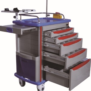 รถเข็นยาอเนกประสงค์พลาสติกสำหรับผู้ใหญ่ รุ่น Joyful Abundance Hospital Trolley SLV-C4010-1 - Product Image 5