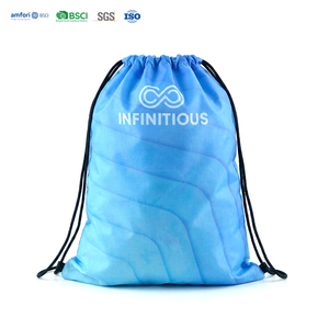 Wholesale Waterproof Drawstring Backpack Lightweight Promo Bag for Gym, Travel & Events