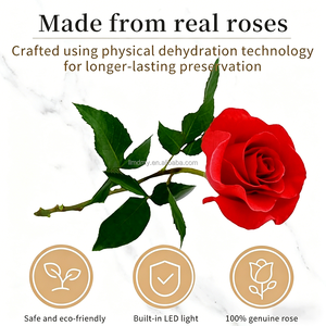 Adorno de Rosa Eterna Económico, Ideal para Regalos de Navidad, Regalos de Amistad y Damas de Honor, Decoración de Apartamentos, Día de la Madre - Product Image 3