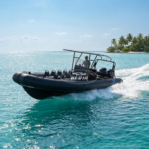 Bateau semi-rigide Hedia Luxury Patrol 960, coque rigide Orca Hypalon, tourisme, bateau semi-rigide gonflable 32 pieds 960 Hypalon aluminium, <span class=keywords><strong>10m</strong></span> - Product Image 2