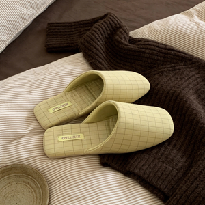 XIXITIAO Pantuflas <span class=keywords><strong>de</strong></span> Mujer con Punta Cuadrada, Suela <span class=keywords><strong>de</strong></span> TPR para Interiores y Exteriores, Zapatos <span class=keywords><strong>de</strong></span> <span class=keywords><strong>Casa</strong></span> Suaves, Mules Sin Cordones para Mujer, Proveedor Mayorista - Product Image 5