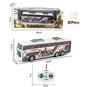 Autobús Urbano o Escolar <span class=keywords><strong>RC</strong></span> a Escala 1:32, 4 Canales, con Luces, Control Remoto, Juguete para Niños de 5 a 7 Años, Interior/Exterior, Listo para Usar - Product Image 2