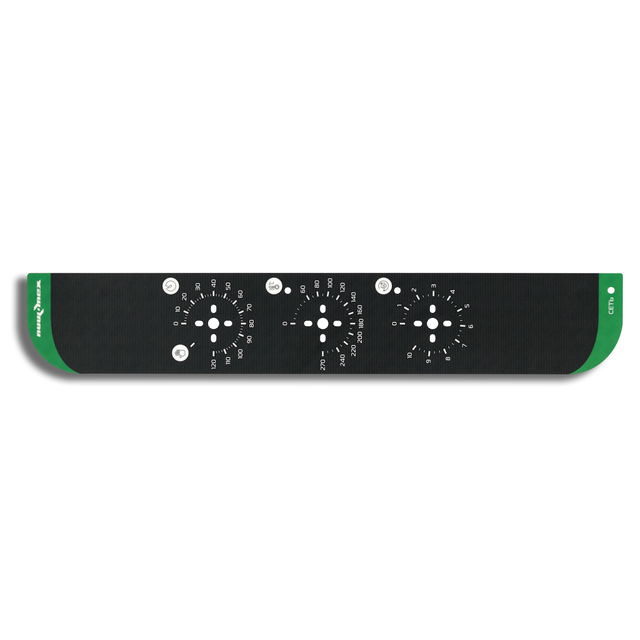 JIXING OEM YR Rectangular Waterproof Velvet Membrane Keyboard Film Panels for Polycarbonate Calculator Use Long Service