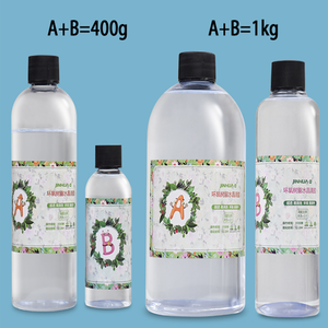 <b>Clear</b> and Transparent Liquid Crystal Epoxy <b>Resin</b> for Art Jewelry, River Table,100g to 4kg Packaging Specification Customization - Product Image 4