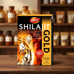 Cápsulas de Shilajit Gold, Extracto de Corteza Herbal Silvestre 100% Ayurvédico, Grado Alimenticio, Fuerza, Resistencia y Potencia para Hombres, Todas las Estaciones - 10 Cápsulas - Product Image 3