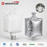 Sac Jumbo de 1 tonne avec doublure en aluminium pour produits chimiques industriels sensibles
