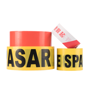 Hàng Rào Nhựa In Dấu Đỗ Xe PE Băng Dính Cảnh Báo Không Dính Tùy Chỉnh - Product Image 4