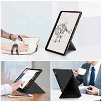 Étui de protection intelligent antichoc en cuir TPU NET-CASE avec support pliable pour tablette Tab S9 / S9 FE, plusieurs couleurs
